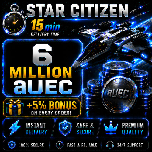 Star citizen auec - star, 6.000.000
