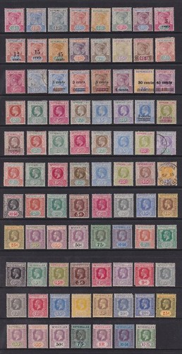 Francobolli seychelles 1890 - 1890,