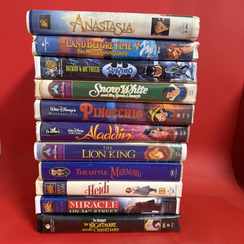 Lot disney vhs lion king - lot,