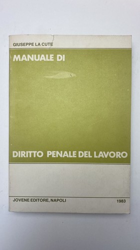 Manuale diritto penale - penale, del