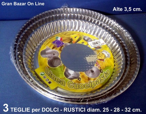 Pasqua teglia tris tonda - tris, 3