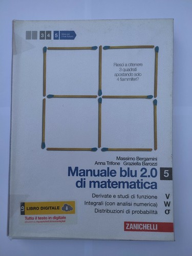 Manuale blu di matematica - blu,