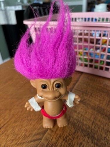Vintage troll doll russ - troll,