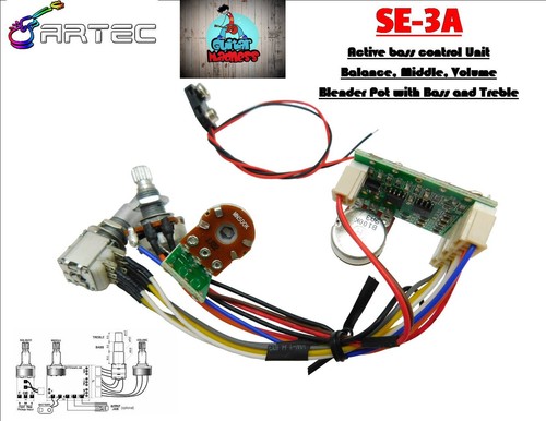 Artec se3a preamp - preamp/eq, basso