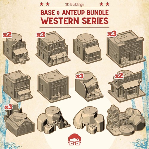 Western legends anteup 3d - legends,