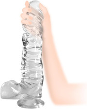 Huge Realistic Dildo XXL Clear