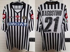 MAGLIA CALCIO UDINESE MATCH WORN N°21 D'AGOSTINO 2008/2009 LOTTO SHIRT DACIA
