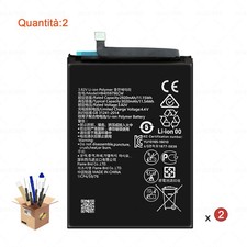 2 PC Nuova Batteria Per