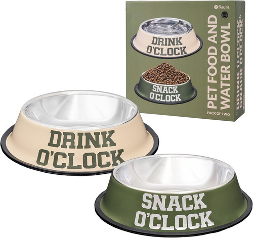 Set ciotole per cani in - set,