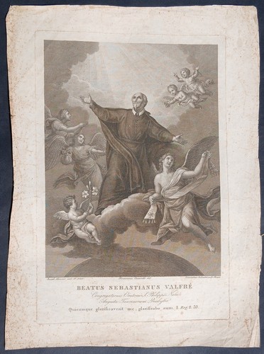 Stampa antica 1837 vincenzo