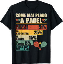 Come Mai Perdo a Padel Maglia