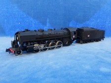 SUPERBE RARE TOP ++  TRAIN JOUEF HO LOCOMOTIVE SNCF 141-P-1264 ARGENTAN N° 8272