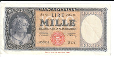 Banconota 1000 Mille Lire