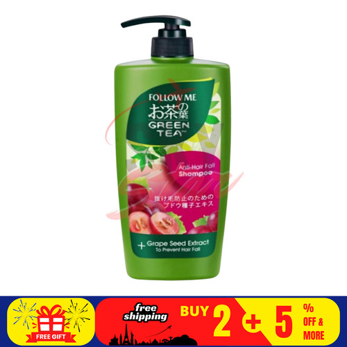 Follow green tea shampoo - green,