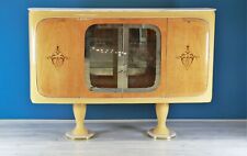 CREDENZA MOBILE BAR A VETRINA Decò anni 40/50 VITTORIO DASSI Restauro completo