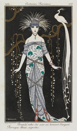 George barbier abito - barbier, sera