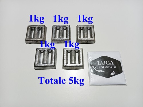 Piombi zavorra sub 1 - sub, kg