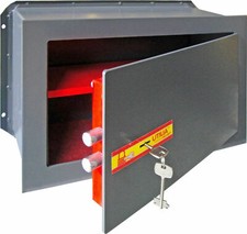 CASSAFORTE A MURO UTILIA SECURITY IN ACCIAIO CON CHIAVE 32357V