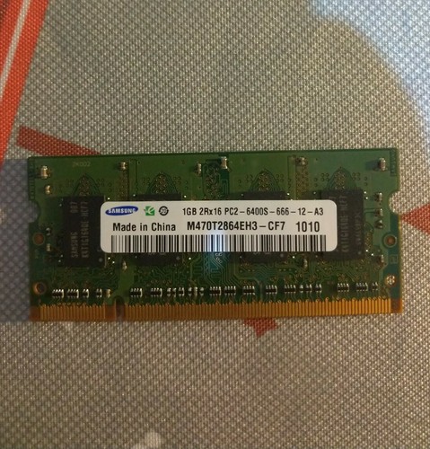 Ram samsung 1gb - 1gb, 2rx16
