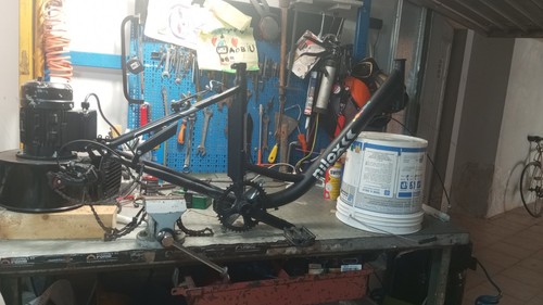 Telaio bicicletta donna - telaio,