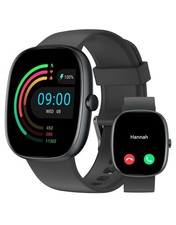 HUAKUA Smartwatch Uomo Donna Risposta Chiamate Orologio Contapassi