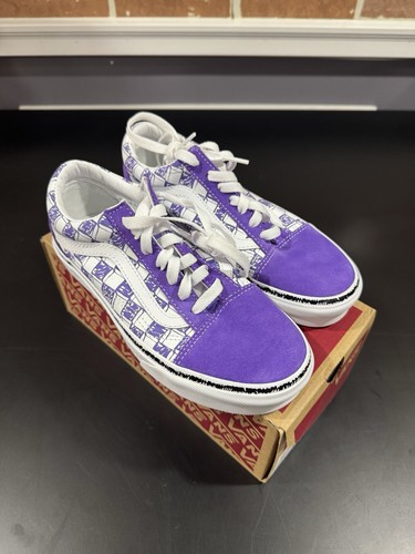 Vans old school purple
