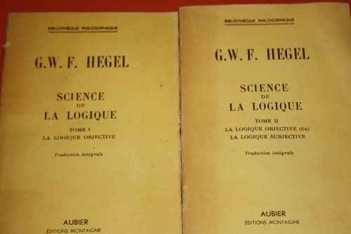 Hegel science de - g.w.f.,