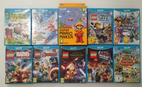 Lotto giochi nintendo wii u - wii,