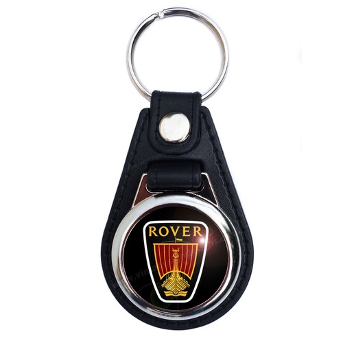 Rover faux leather key - faux, ring
