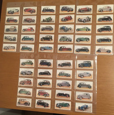 Serie completa figurine inglesi sigarette - John Player -  MOTOR CARS - 1993 -