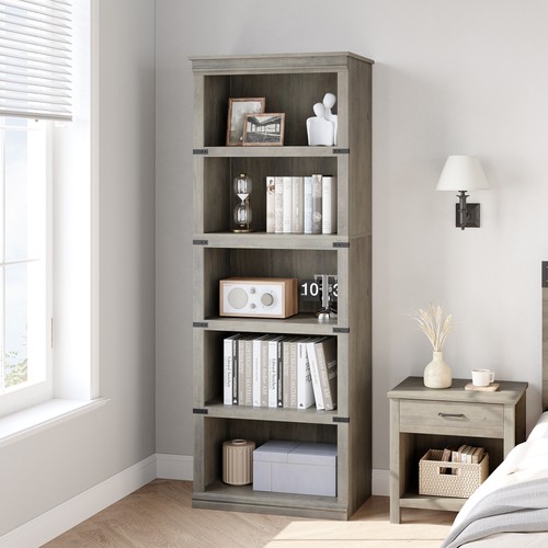 Libreria rustica legno - libreria,