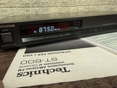 Technics tuner 600 am lw - st-600, fm