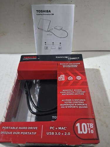 Toshiba canvio connect - connect, 1tb