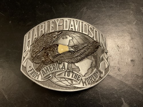 Fibbia cintura harley davidson - harley,