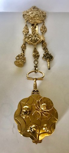 Orologio tasca memento mori - tasca,