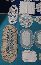 Lotto 20 Centrini Vintage Uncinetto E Altro 