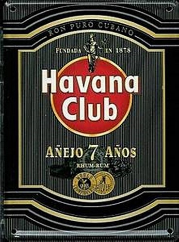 Havana club miniature metal - havana,