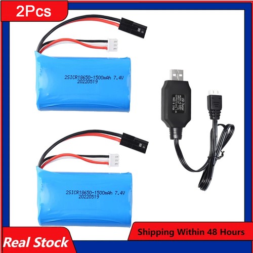 Batteria spina 1500mah - spina, 7.4v