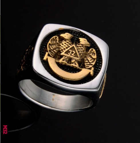 Anello massonico maestro rito