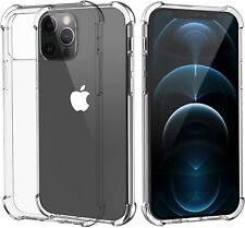 COVER CUSTODIA TRASPARENTE TPU SILICONE antiurto per APPLE  IPHONE