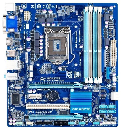 Gigabyte z77m d3h rev 1 - gigabyte, rev.1.1