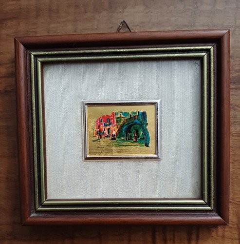 Miniatura dipinto foglia - miniatura,