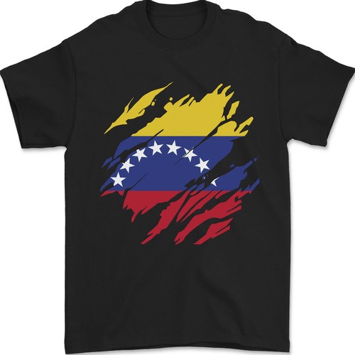 Bandiera torn venezuela maglia - torn,
