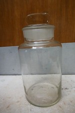Vaso in vetro utilizzato in