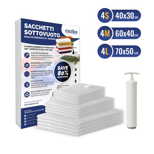 Kit viaggio sacchetti - kit,