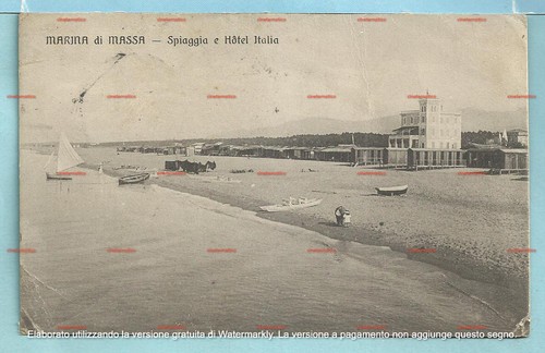 Cartolina marina massa - cartolina,