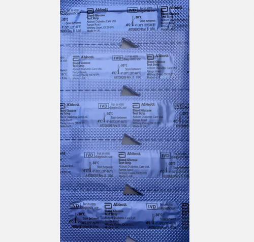 100 strisce reattive - strisce, glicemia