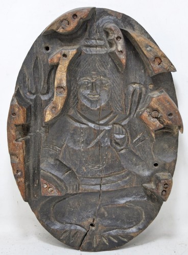 Antico legno dio shiva - antico,