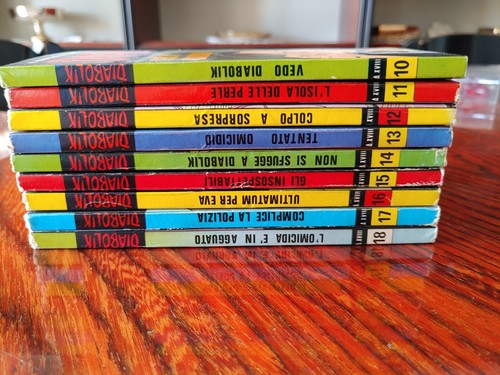 Diabolik anno xviii - anno, numeri