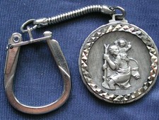 MEDAGLIA SAN CRISTOFORO SAINT CHRISTOPHER PROTETTORE MOTOCICLISMO AUTOMOBILISMO